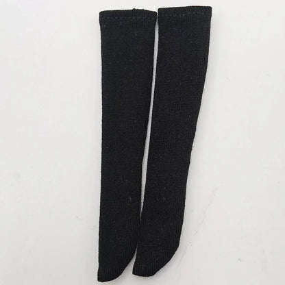 Blythe Doll Socks — Long Stockings in Black, White, Pink & Candy Colors for OB24, OB22, Azone Dolls