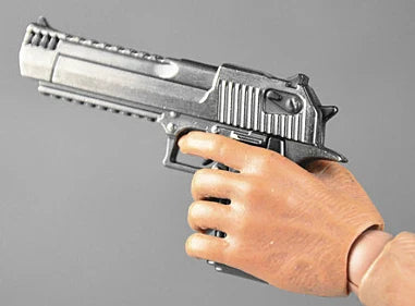 1/6 Scale Miniature Gun Set – Plastic P92, M1911, 98K, MP5K Rifles for 12" Action Figure Doll Accessories