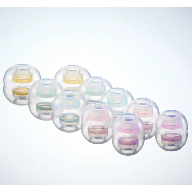 SpinFit CP1025 TWS Silicone Ear Tips – Patented Fit for True Wireless Earbuds, Compatible with MTW3, Jabra Elite 7 & Galaxy Buds 2