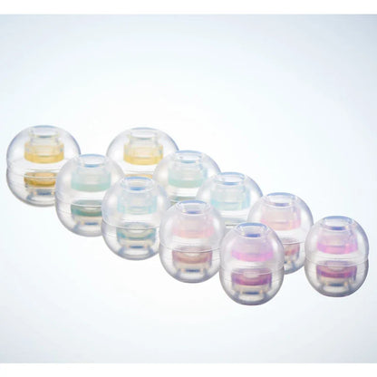 SpinFit CP1025 TWS Silicone Ear Tips – Patented Fit for True Wireless Earbuds, Compatible with MTW3, Jabra Elite 7 & Galaxy Buds 2