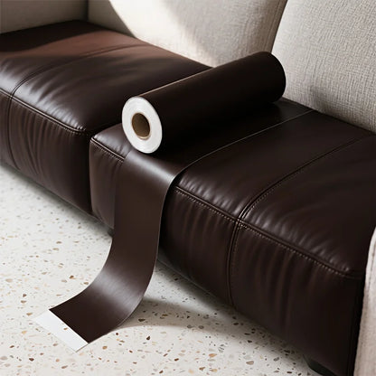 Large Self-Adhesive PU Leather Repair Patch – Faux Leather Tape for Sofa, Car & EV Seats