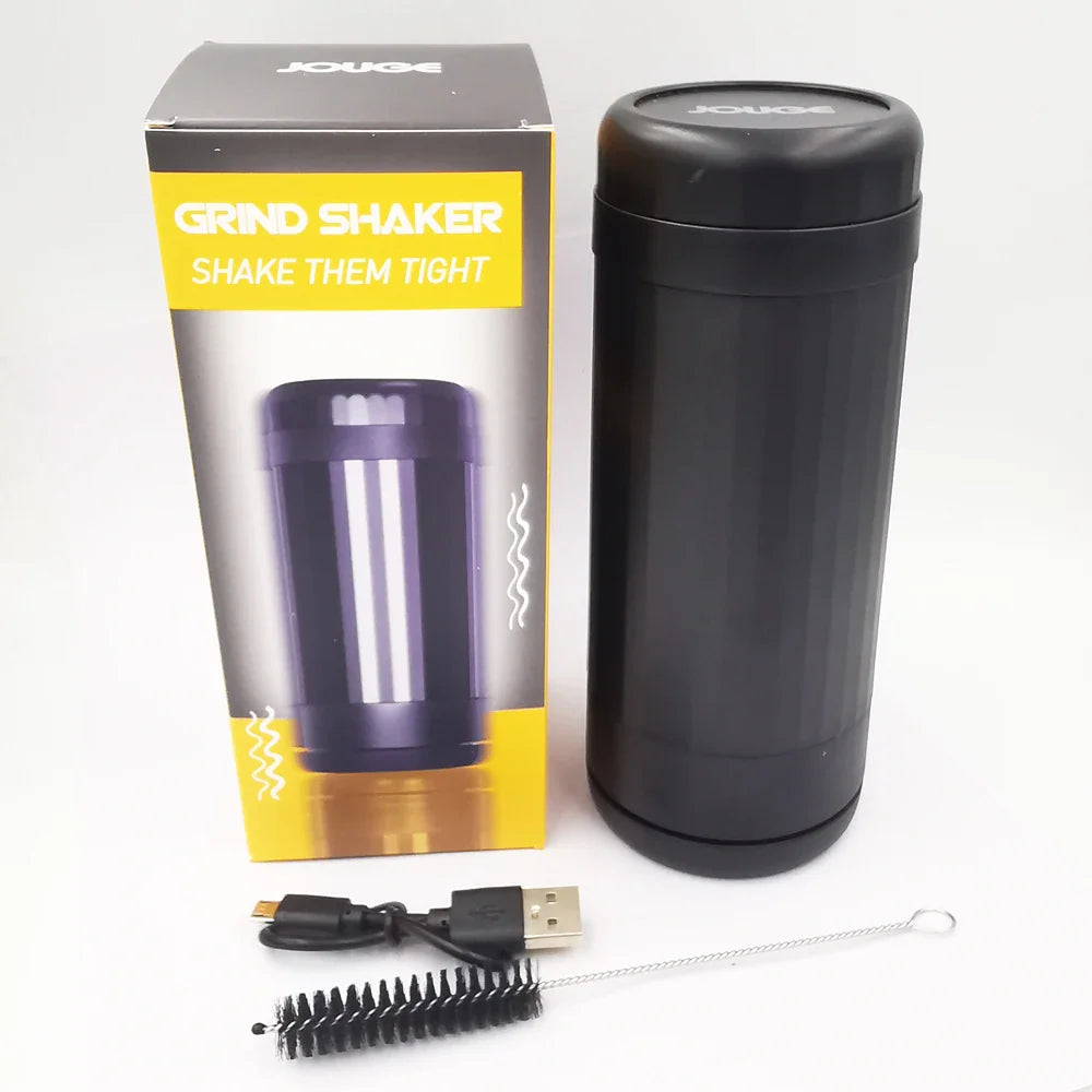 2-in-1 Electric Tobacco Grinder & Filler — High Power 500mAh USB Rechargeable Automatic Shaker Smoking Accessory