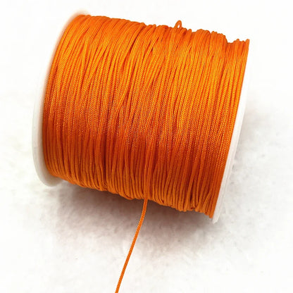 Nylon Macrame Cord Thread (0.4–1.5mm) – Braided DIY Bracelet, Beading & Tassel String