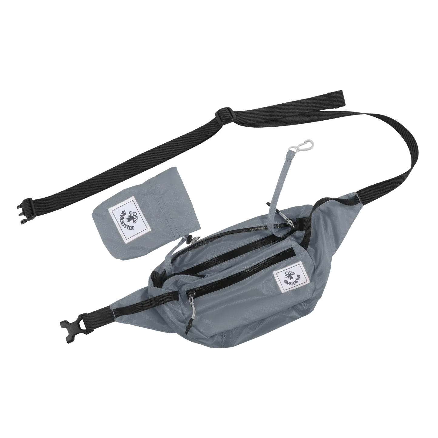 Hiking Waist Pack – Lightweight 2L Water-Resistant Fanny Pack with Adjustable Strap for Outdoor Adventures