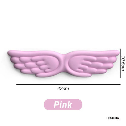 Keyboard & Mouse Wrist Rest Set – Angel Wing Memory Foam Ergonomic Non-Slip Support for Laptop & PC