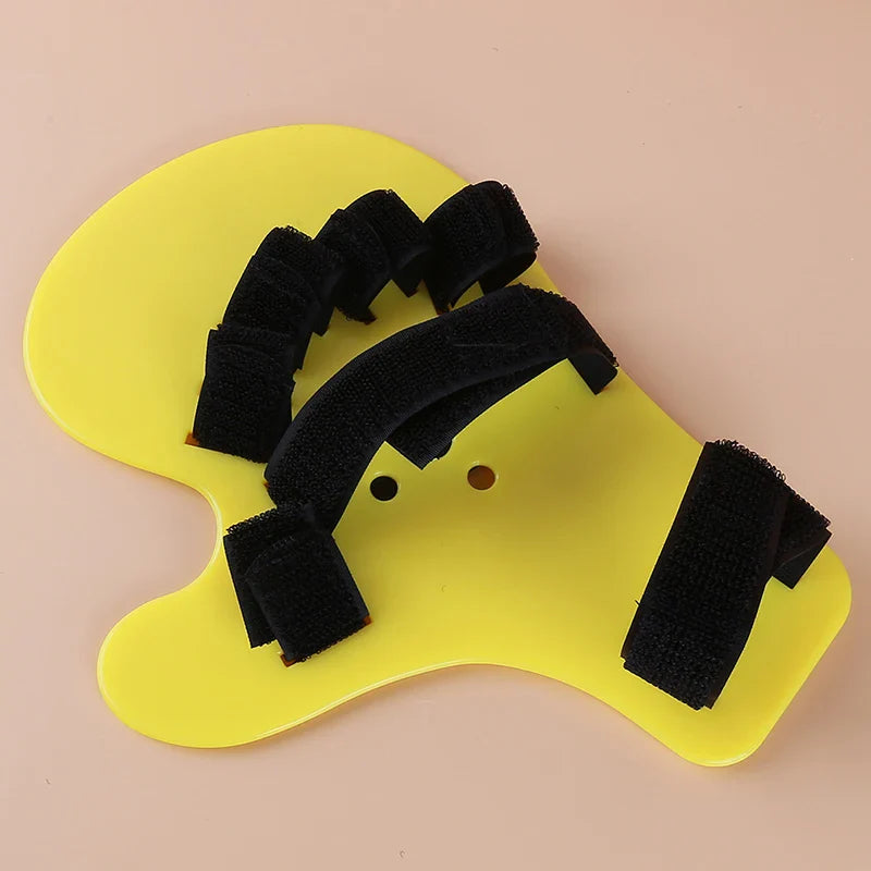 Apoplexy Hand & Wrist Splint — Left/Right Finger Orthosis for Men & Women, Hemiplegia Spasm Correction & Finger Extension