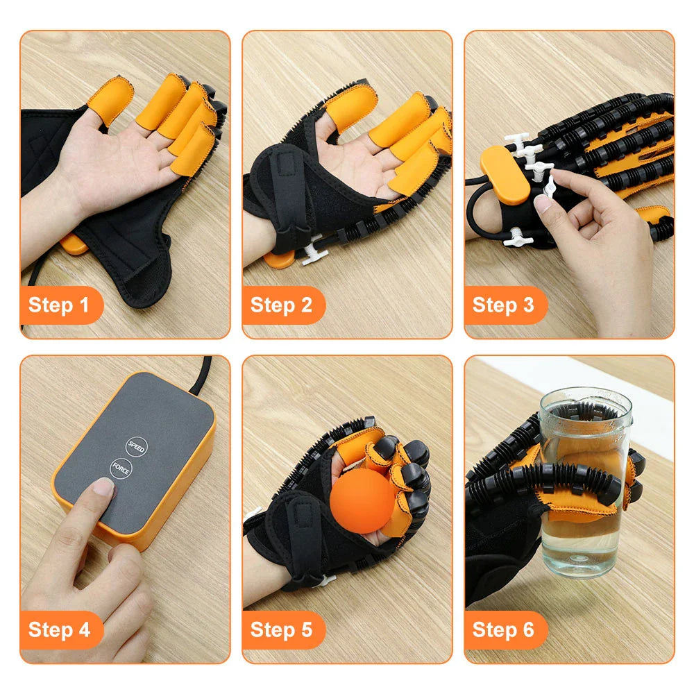 Rehabilitation Robot Gloves — Intelligent Hand Therapy for Stroke, Hemiplegia, Finger Massage & Surgery Recovery