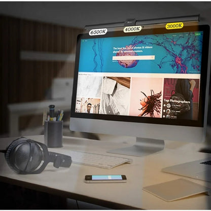30cm CCT LED Monitor Light Bar – Hanging Screen Lamp for Work, Study, Reading & Gaming with Dimming