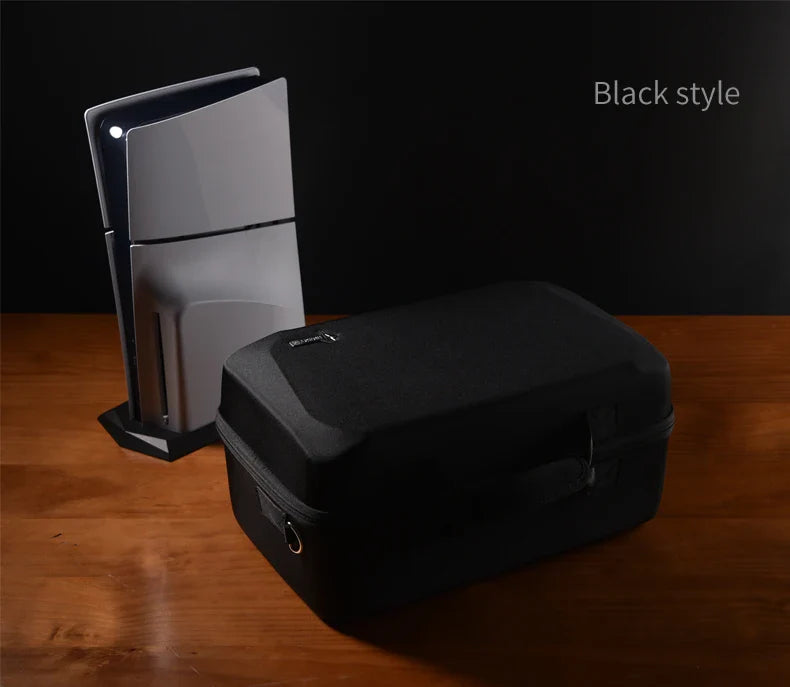 Hard Shell Carrying Case for PS5 – Protective Travel Bag for Console, Base & Accessories