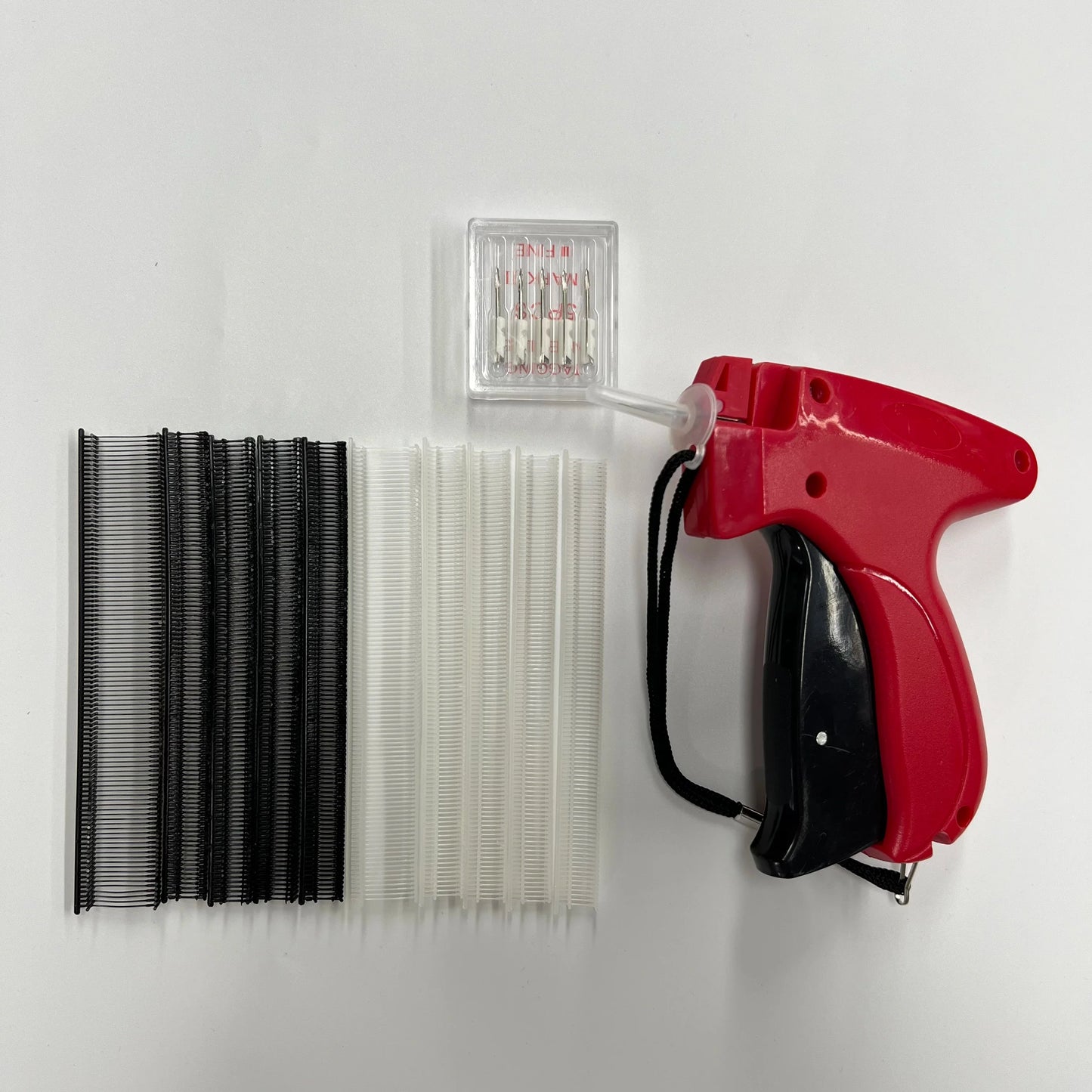 Quick Clothing & Quilt Fixer Tag Gun Set — Portable Buckle Glue Needle Tool for Garment & Blanket Fastening