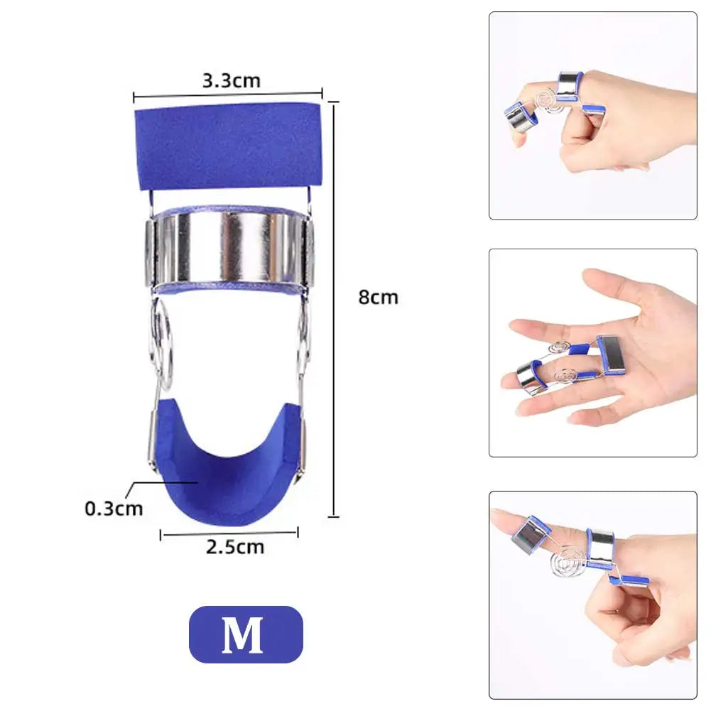 Finger Straightener Splint — Joint Support Brace & Medical Finger Rehabilitation Holder for Arthritis & Injury