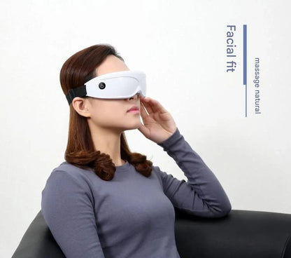 Eye Massager with 9 Modes & Multi-Frequency Vibration – 22-Magnet Therapy for Eye Health