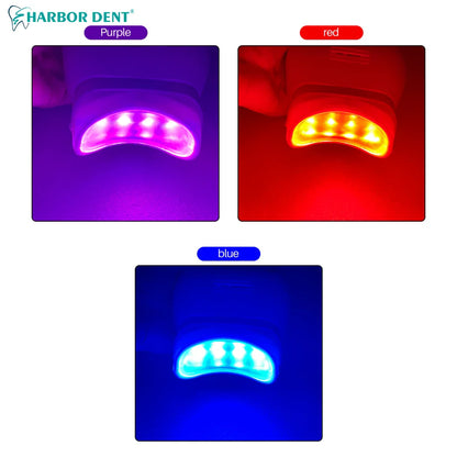Dental Cold Light Lamp — 3-Color LED Teeth Whitening & Bleaching Accelerator for Dentistry