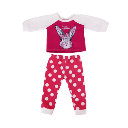 Doll Clothes Multi-Style Daily Set – Pajamas & Home Wear for 43cm Born Baby Dolls & 18-Inch American Dolls, Our Generation Toy Gift
