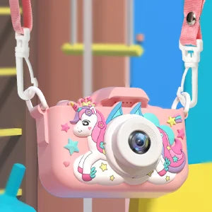 1080P HD Kids Digital Camera — Toddler Video Camera with 2.0-inch Screen & Silicone Case