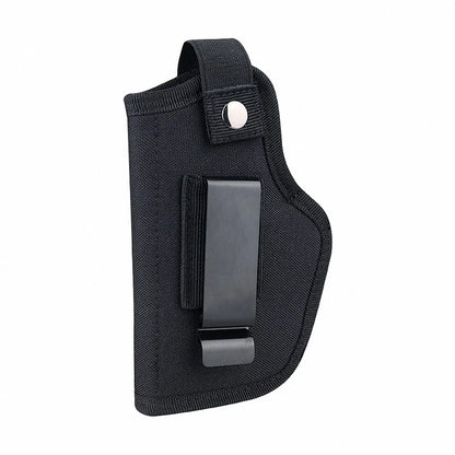 Outdoor Tactical Concealed Carry Gun Holster Belt with Bullet Clip – IWB/OWB Airsoft & Handgun Pistol Storage Bag for Hunting