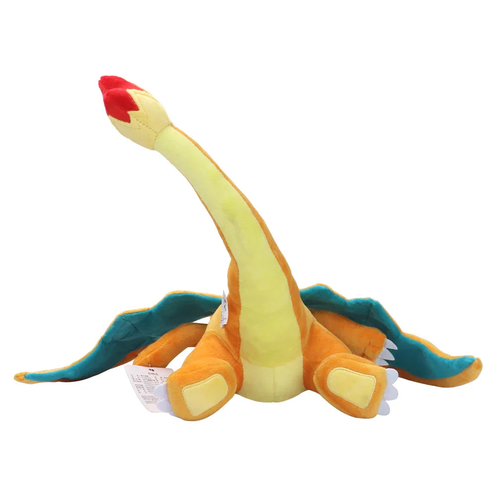 Shiny Charizard Plush Toy – 12-Inch Soft Stuffed Cartoon Collectible Plush for Kids & Gift