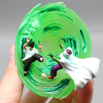 6cm Dragon Ball Z Action Figure | Piccolo & Master Roshi PVC Collectible Anime Figurines, Mafuba Statue Model Toys