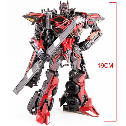 BAIWEI TW1024 Sentinel Prime Transformation Toy – Fire Engine Robot Action Figure Autobot Model TW1025