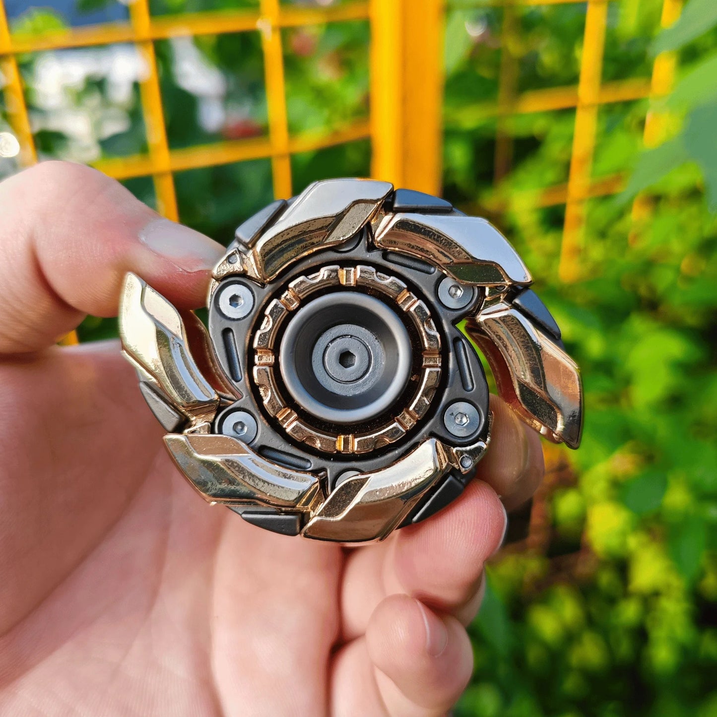 EDC Magnetic Fidget Sliders – Metal Stress Relief & Mood-Buster Spinning Top Toys for Adults