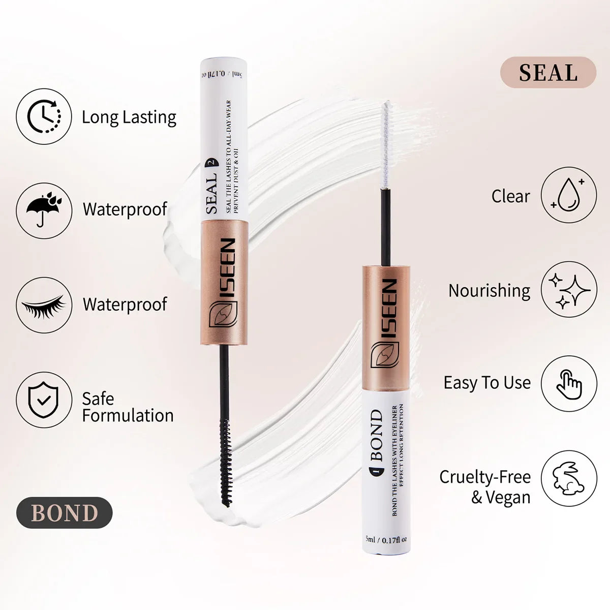 DIY Lash Extension Kit – Mix Styles Lash Clusters, Individual Lashes, Bond & Seal, Remover, Tweezers & Lash Brush for Easy Self-Application Makeup