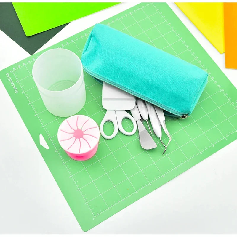 Portable Vinyl Weeding Tools Kit – DIY Craft Tool Set for Silhouette Cameo & Cricut Machines
