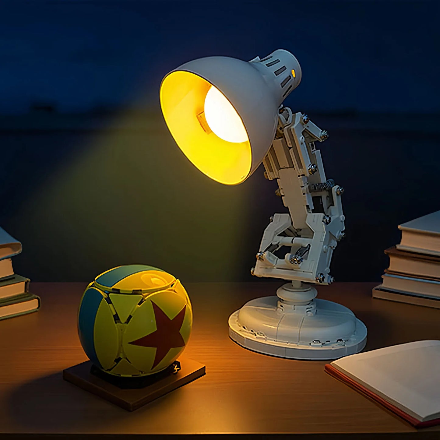 LYBMTWF LED Light Kit for LEGO Luxo Jr. - DIY Building Block Display Lighting Set, Model Not Included