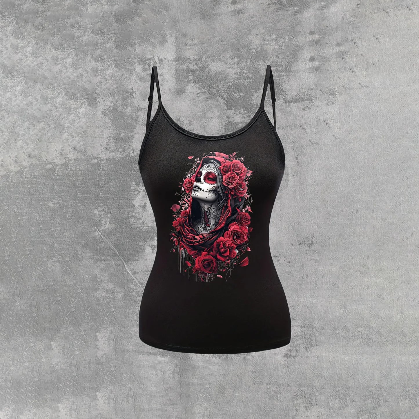 Women’s Slim Strap Tank Top – Breathable Summer Sleeveless Casual Top