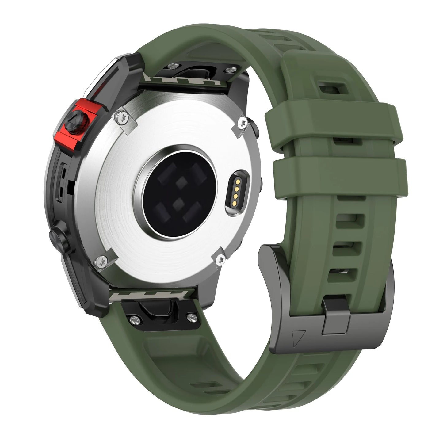 Silicone Watch Strap for Garmin Fenix 7X/7/7S/6/6X/5X/5S/3HR/945/935 – QuickFit 20/22/26mm Wrist Band