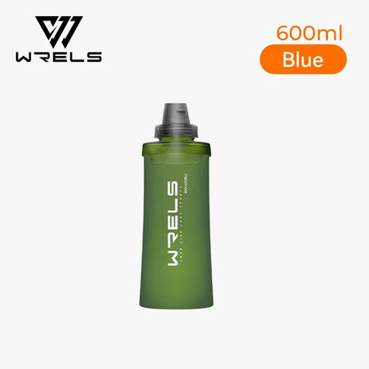 WRELS Soft Water Bottle with Filter - Ultralight Collapsible Hiking & Camping Hydration Flask