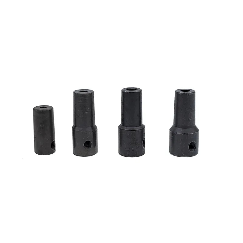 JT0 B10 B12 Adapter Connecting Rod – Steel & Copper Drill Chuck Shaft Sleeve, 4mm to 12mm Coupling