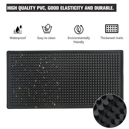 PVC Anti-Slip Bar Mat – Waterproof, Heat-Resistant & Durable Spill Mat for Home, Cafe, and Bar Use