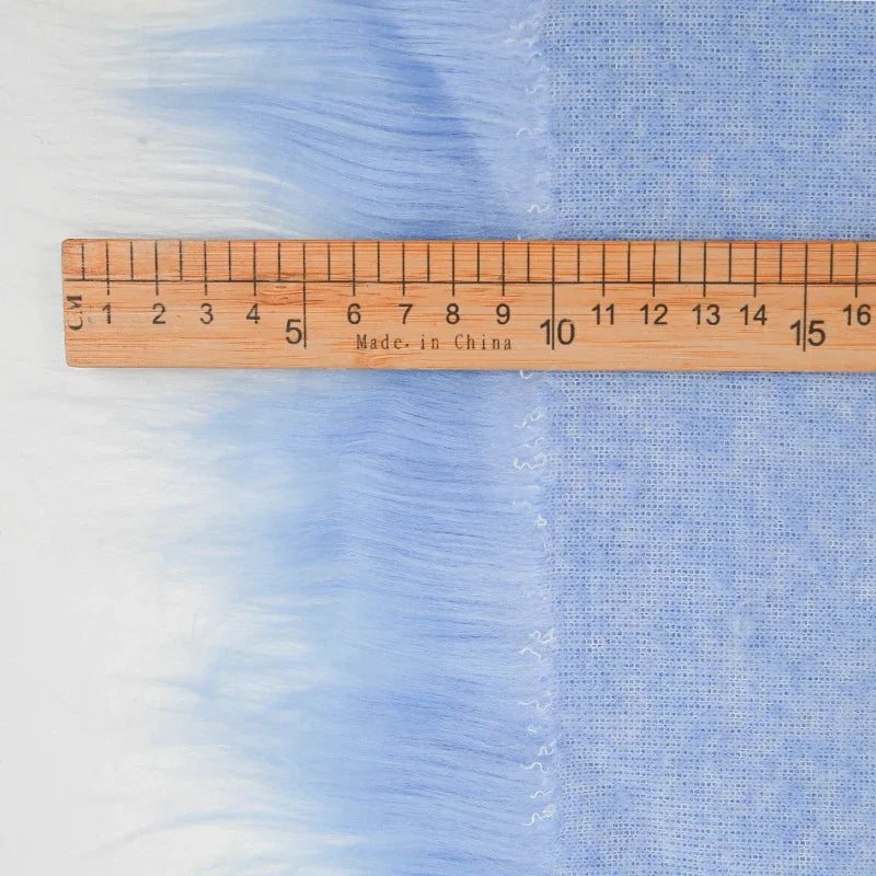 25x45cm Long Hair Faux Fur Fabric — DIY Animal Suit, Doll Hair, Beard Craft Material for Patchwork, Garment Sewing Accessories