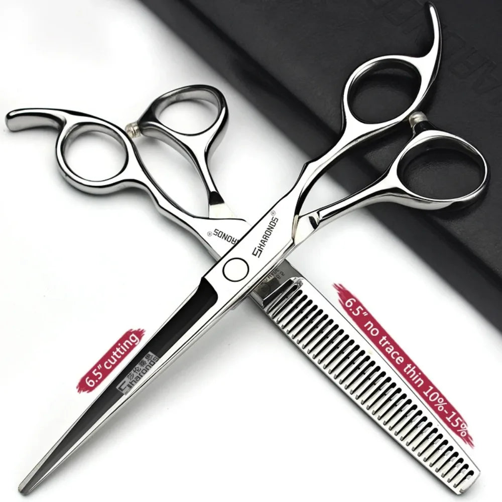 Professional Japanese Hair Cutting & Thinning Scissors – 6''/6.5''/7''/7.5'' Sharp Barber Shears for Salon & Home Use