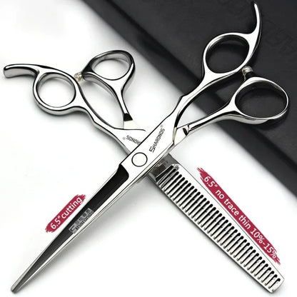 Professional Japanese Hair Cutting & Thinning Scissors – 6''/6.5''/7''/7.5'' Sharp Barber Shears for Salon & Home Use