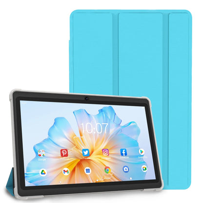 Pritom 7″ Android 13 Tablet PC — Quad-Core, 4GB RAM, 32GB Storage, WiFi, Dual Camera, USB-C with Leather Case