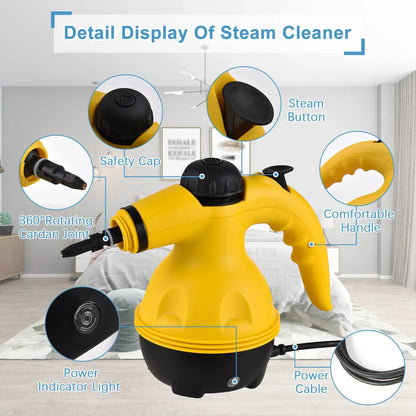 Multifunctional Handheld Steam Cleaning Machine – High Temperature Commercial & Household Oil Cleaner