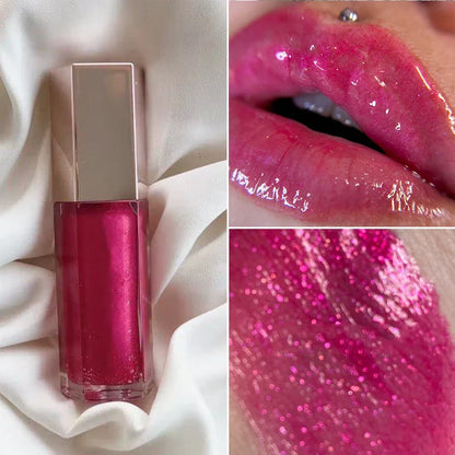 FB Gloss Bomb Cream Lip Gloss | High Shine, Glitter, Moisturizing Plumper, Long-Lasting Liquid Lipstick 9ml