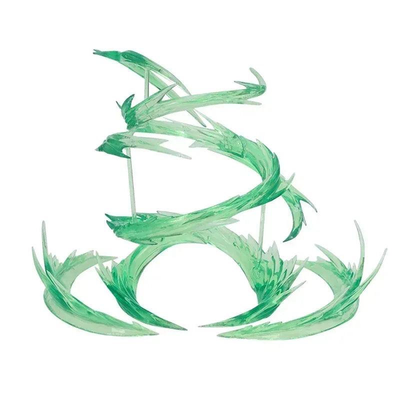 Whirlwind Flame & Ice Special Effects Model Stand — Luffy Figure DIY Accessories Movable Display Base