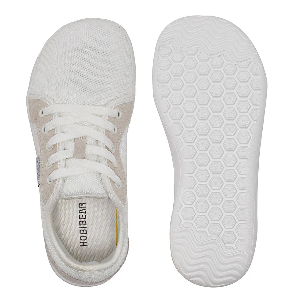 HOBIBEAR Minimalist Barefoot Shoes | Unisex Zero Drop Wide Toe Casual Running Sneakers
