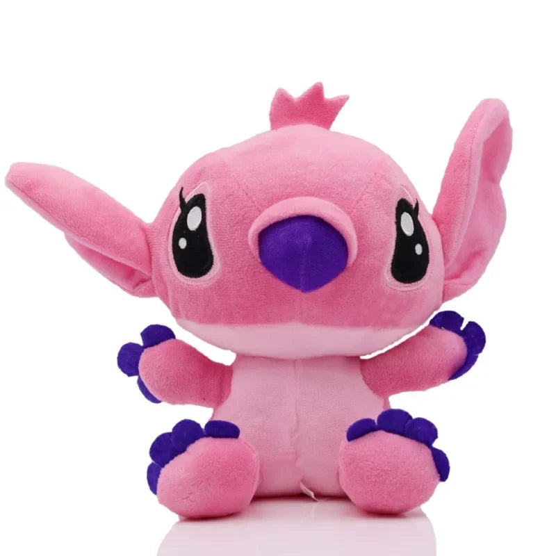 Authentic Disney Stitch Plush Toy 20-25CM - Lilo & Stitch Stuffed Kawaii Pillow Doll for Kids Birthday Gift