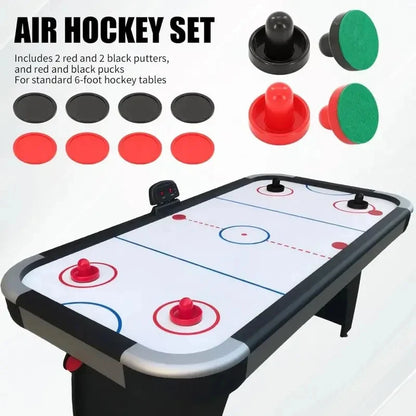 Air Hockey Paddles Replacement Set - 1/2/3/4PCS Smooth Glide Table Hockey Pushers