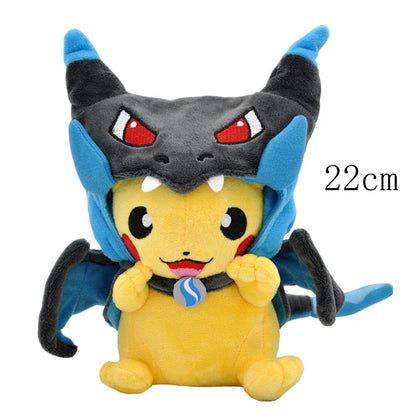 70 Styles Pokémon Plush Toys — Dragapult, Gengar, Pikachu, Eevee & Evolution Dolls Christmas Gift for Kids