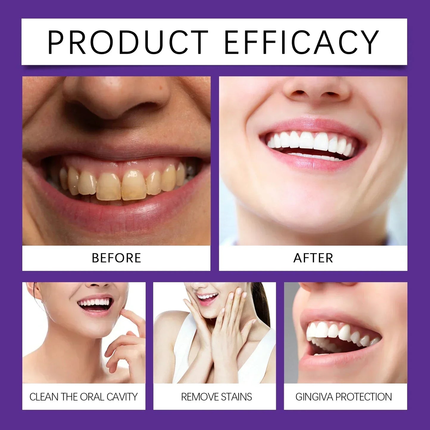 Teeth Restoration Mineral Powder — Enamel Strengthening & Whitening Dental Care Supplement
