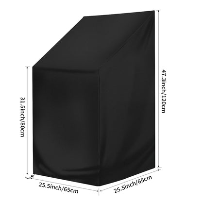 Waterproof Patio Chair Cover - Universal Outdoor Garden Furniture Protector, UV-Resistant, Easy-Going Deep Seat Cover