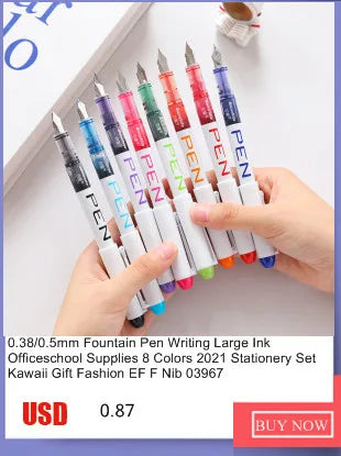 20ml Colorful Smooth Liquid Ink Refill – Bright Comic Ink for Carbon Pens, Office & School Stationery