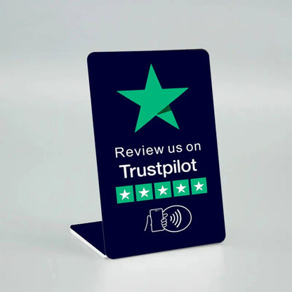 Instagram NFC Stand Display – Social Media APP Review Card for Google, Facebook & WhatsApp