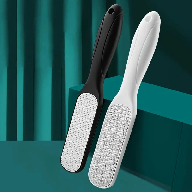 304 Stainless Steel Double-Sided Foot File – Professional Callus Remover Pedicure Tool for Dead Skin & Calluses