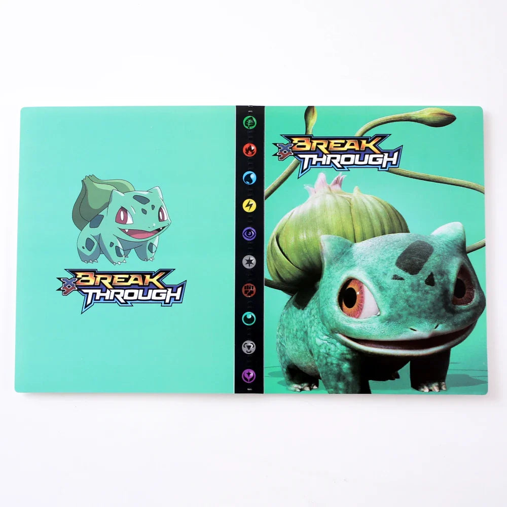 Charizard 240Pcs Card Album – Anime Card Binder for Mewtwo, Charizard & Collections, Protector Folder Gift