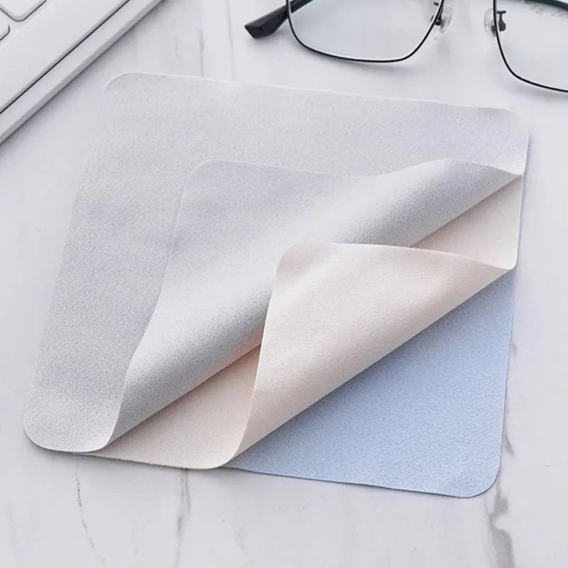 10PCS Microfiber Cleaning Cloths – Eyeglasses, Sunglasses & Screen Cleaner for Eyewear Accessories